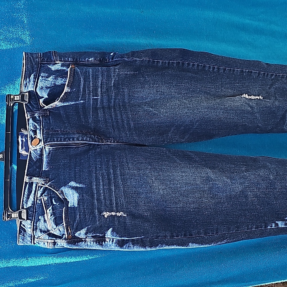 Democracy Indigo Straight Leg Jeans